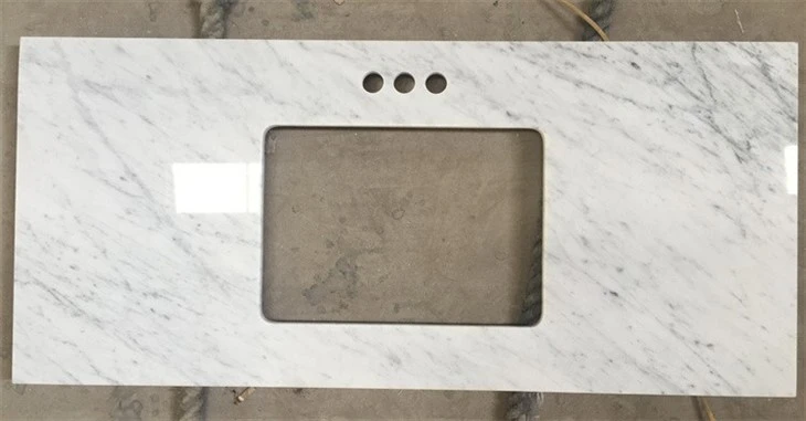 Bathroom With White Countertop