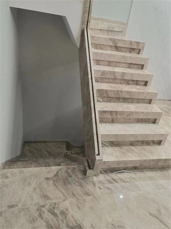 Diana grey marble steps stairs Diana grey marble steps stairs