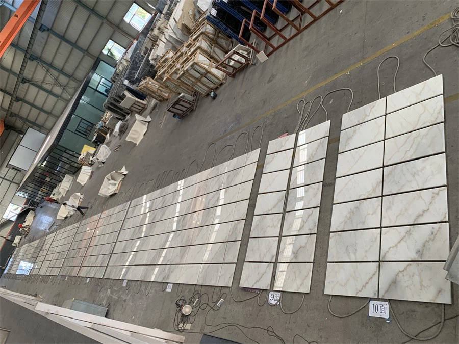 Guangxi white marble tiles wall and floor Guangxi white marble tiles wall and floor