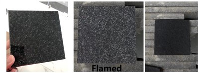 Črne granitne ploščice naprodaj